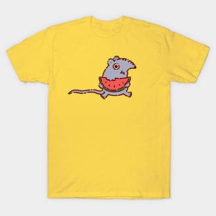 Rat with a watermelon T-Shirt